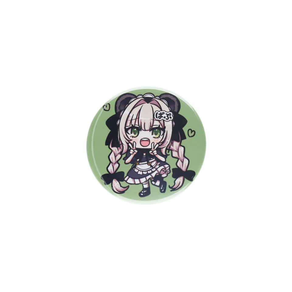【Debut Goods】ぱんだぷらむSD 缶バッジ